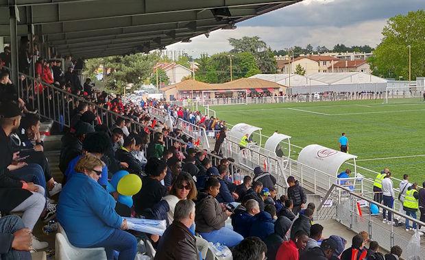 Vuillermet avait fait le plein pour l'occasion (crédit photo FC Lyon)