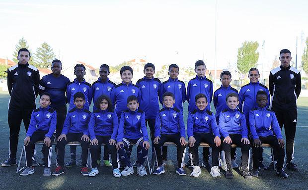 Les U12 de l'Olympique de Vaulx