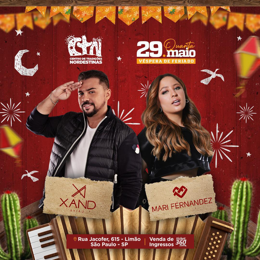 Xand Avião e Mari Fernandez Xand Avião e Mari Fernandez