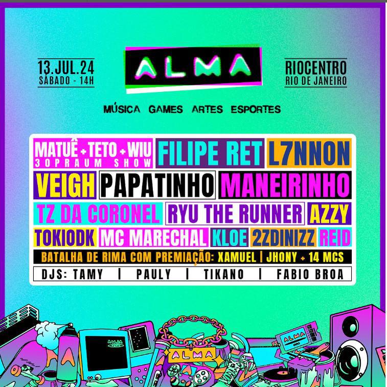 ALMA Festival anuncia patrocinadores da edição de 2024