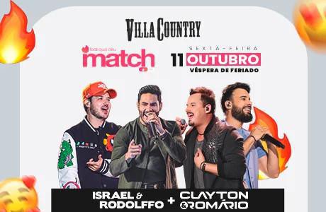 Israel & Rodolfo e Clayton & Romário Israel & Rodolfo e Clayton & Romário