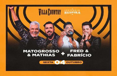 Matogrosso & Mathias e Fred & Fabricio Matogrosso & Mathias e Fred & Fabricio