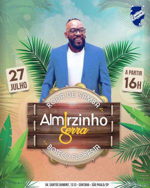 Almirzinho, filho do sambista Almir Guineto, se apresenta no Clube Esperia Almirzinho, filho do sambista Almir Guineto, se apresenta no Clube Esperia