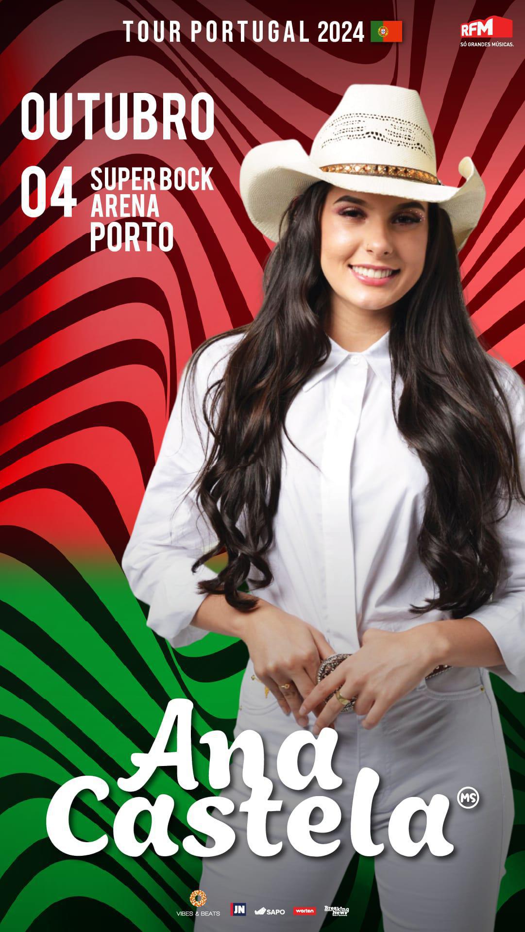 Agenda Ana Castela Outubro 2024