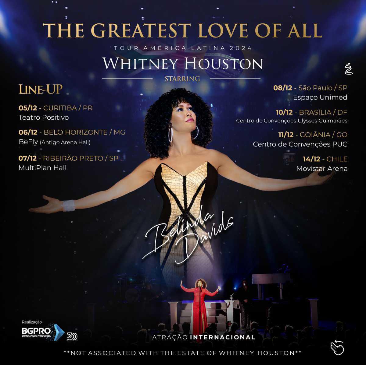 Belinda Davids confirma turnê imperdível pela América Latina Belinda Davids confirma turnê imperdível pela América Latina