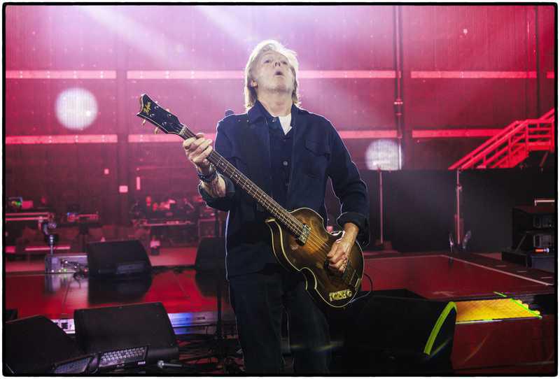 Paul McCartney ensaiando para a turnê Got Back Tour  Paul McCartney ensaiando para a turnê Got Back Tour