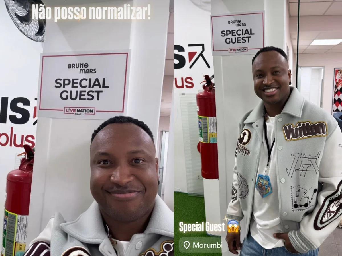Thiaguinho é convidado especial no show de Bruno Mars: “Não posso aceitar como normal.” Thiaguinho é convidado especial no show de Bruno Mars: “Não posso aceitar como normal.”