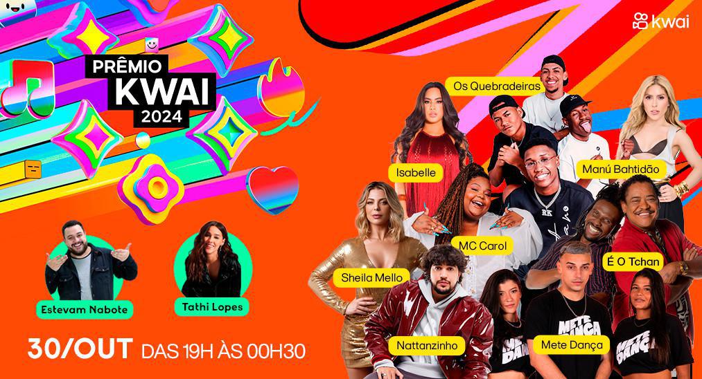 Prêmio Kwai 2024 anuncia atrações musicais para a noite de gala