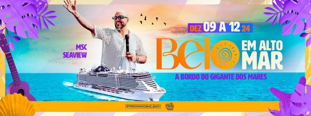 Belo em Alto Mar: Cruzeiro exclusivo com cantor conta com grandes artistas convidados Belo em Alto Mar: Cruzeiro exclusivo com cantor conta com grandes artistas convidados
