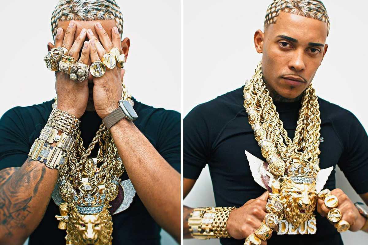 Polícia apreende todas as joias de MC Poze em operação contra jogos ilegais Polícia apreende todas as joias de MC Poze em operação contra jogos ilegais