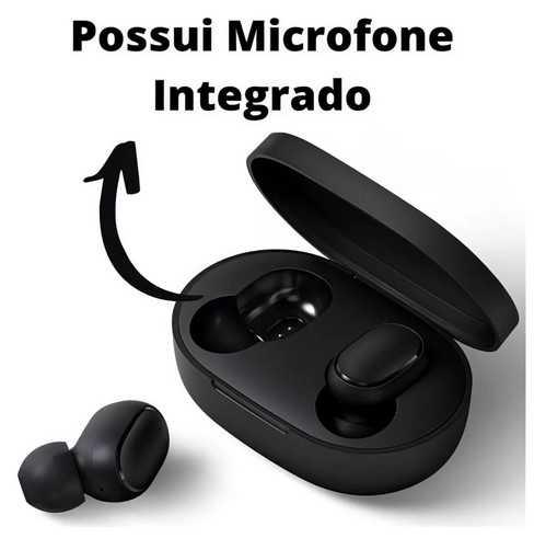 R$ 27,13 - Fone De Ouvido Bluetooth Redmi AirDots 2 Preto TWSEJ061LS