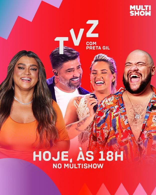 Seu Desejo anima o TVZ de hoje ao lado de Preta Gil e Gominho Seu Desejo anima o TVZ de hoje ao lado de Preta Gil e Gominho