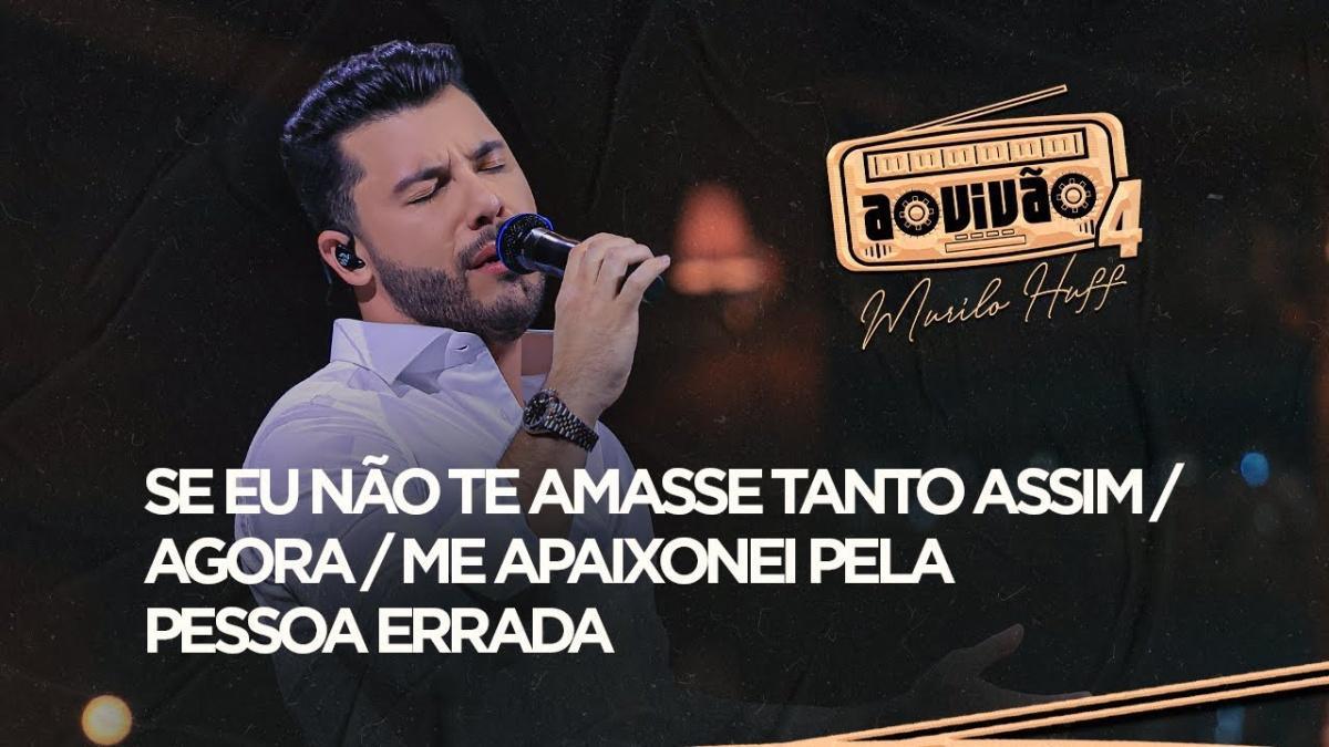 Se Eu Não Te Amasse Tanto Assim / Agora / Me Apaixonei Pela Pessoa Errada - Murilo Huff - Música e Letra 