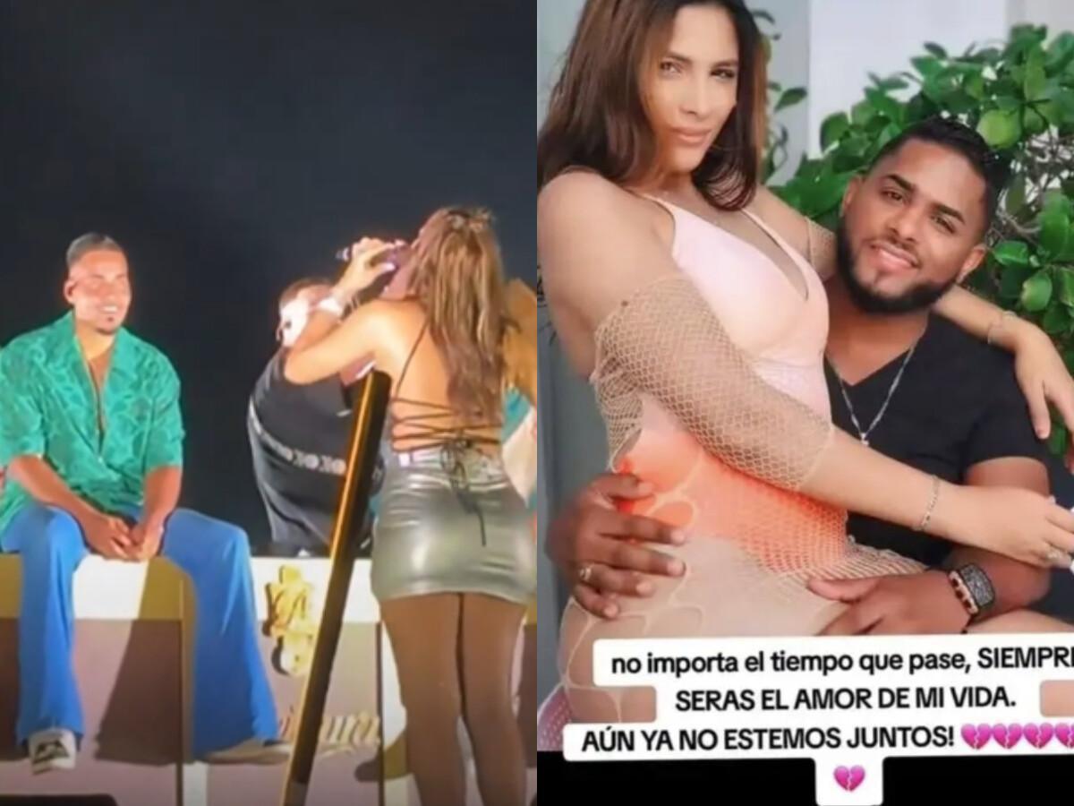 Influenciadora pede desculpas após beijo em Romeo Santos e fim de casamento