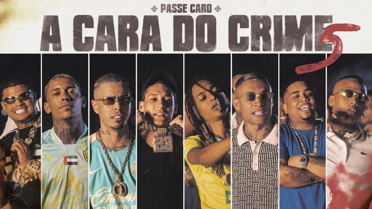 A CARA DO CRIME 5 - Poze do Rodo, Bielzin, Kadu, Borges, Tuto, Chefin, Luuky, Oruam - Música e Letra 