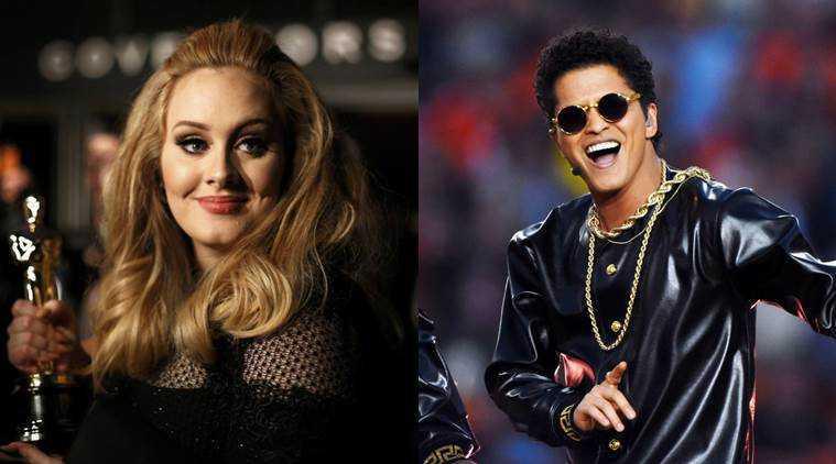 Venda de Catálogos de Bruno Mars e Adele Supera R$ 2 Bilhões