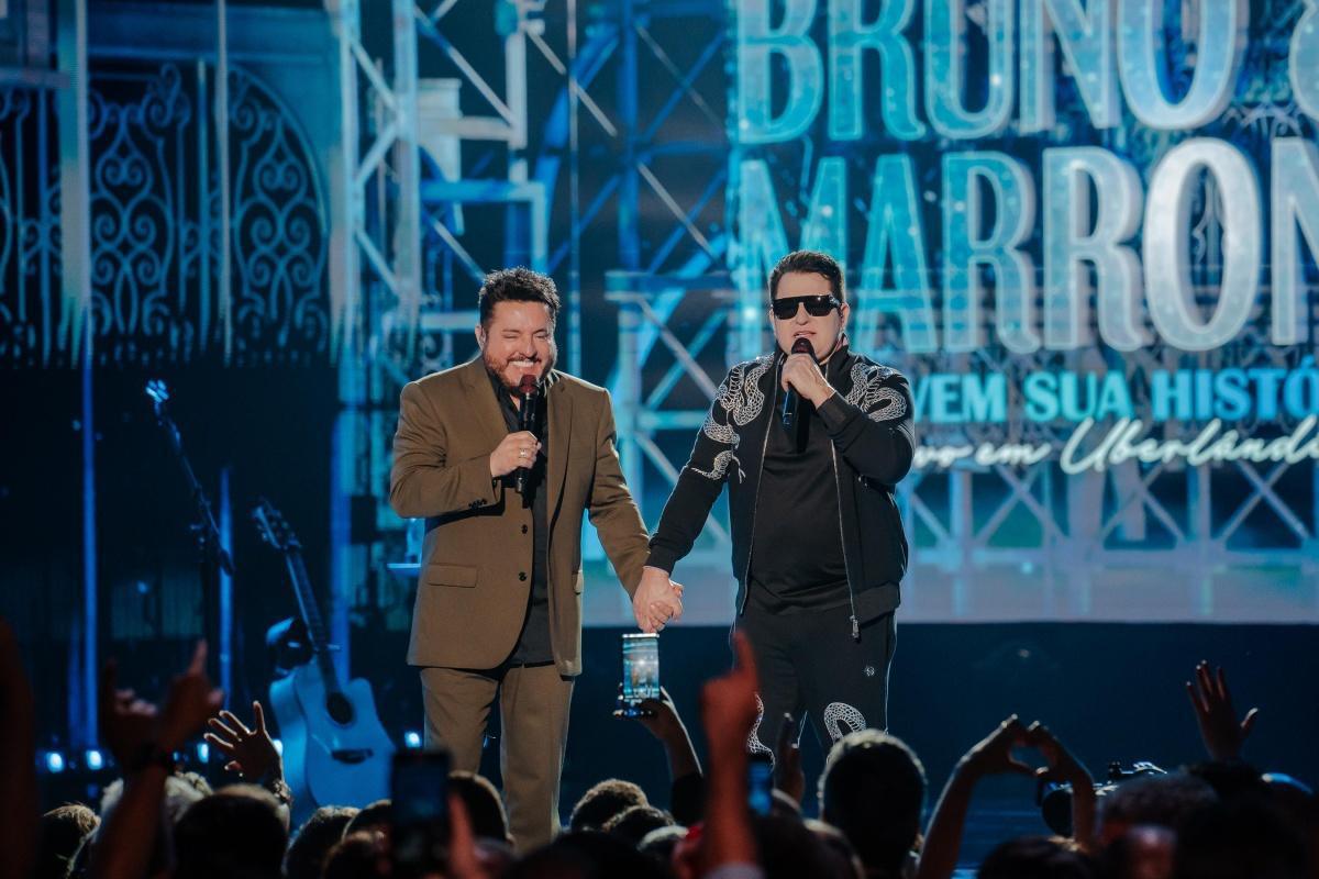 Com músicas inéditas, Bruno & Marrone lançam "Revivem Sua História - Ao Vivo em Uberlândia vol. 01"
