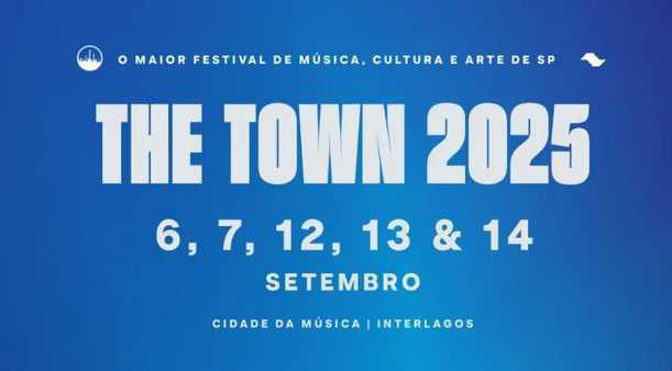 É AMANHÃ: Vendas para o The Town Card começam nesta quinta-feira, às 19h, exclusivamente na Ticketmaster É AMANHÃ: Vendas para o The Town Card começam nesta quinta-feira, às 19h, exclusivamente na Ticketmaster