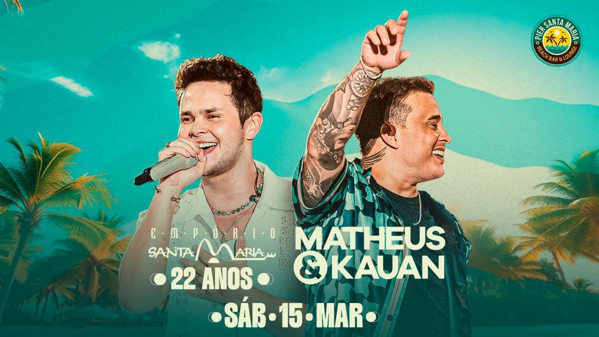 Agenda Matheus e Kauan Março 2025