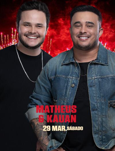 Agenda Matheus e Kauan Março 2025