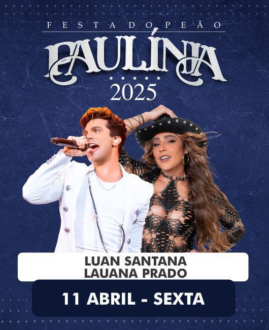 Agenda Luan Santana Abril 2025