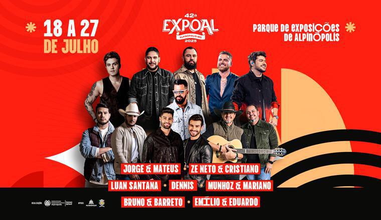 Agenda Luan Santana Julho 2025