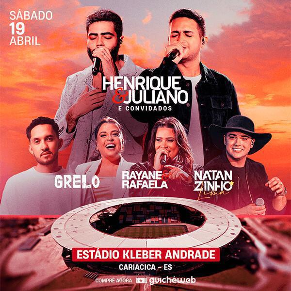 Agenda Henrique e Juliano Abril 2025