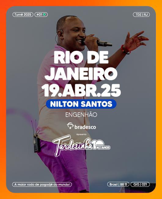Agenda Thiaguinho Abril 2025