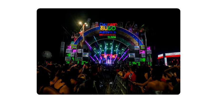 Confusão termina em tiroteio e deixa sete feridos durante show de João Gomes no carnaval de Olinda