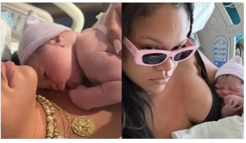 Dei à luz de pérolas e óculos de sol": Rihanna compartilha fotos raras dos filhos