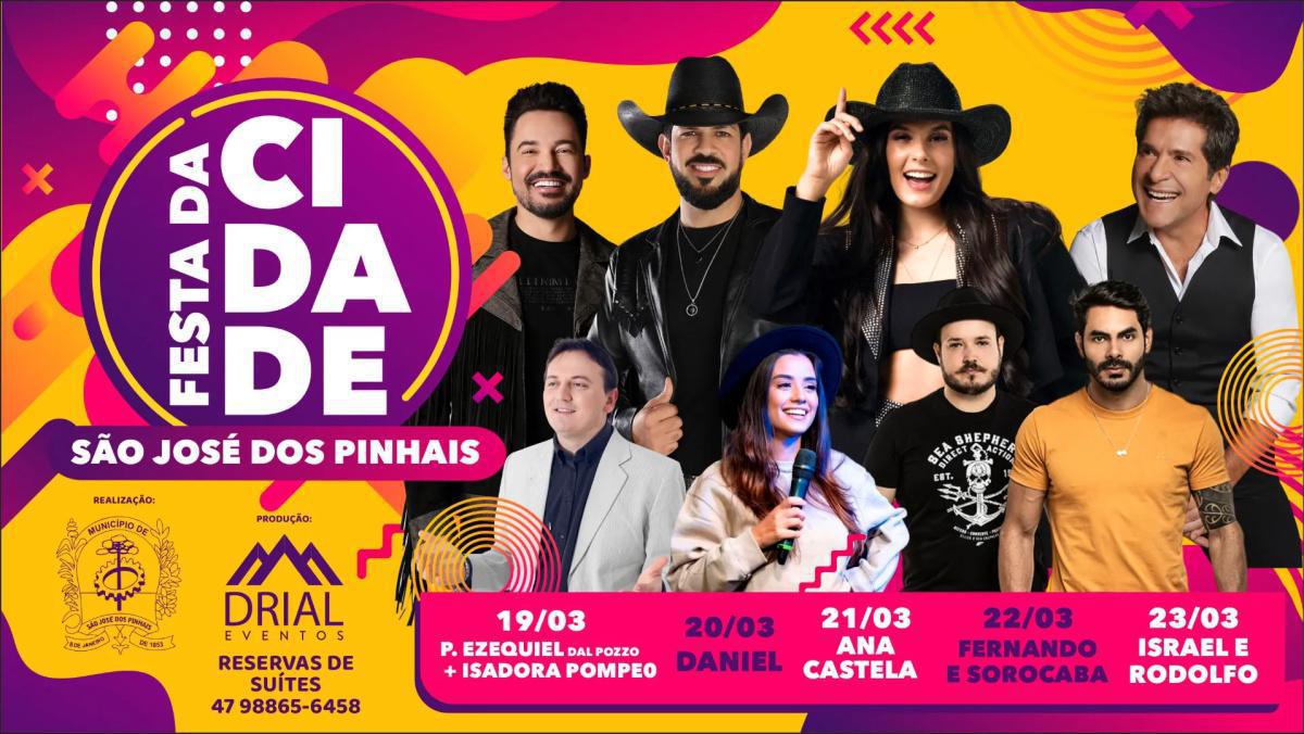 Agenda Ana Castela Março 2025