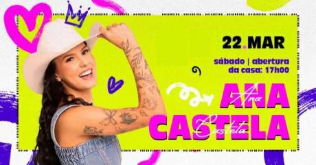 Agenda Ana Castela Março 2025