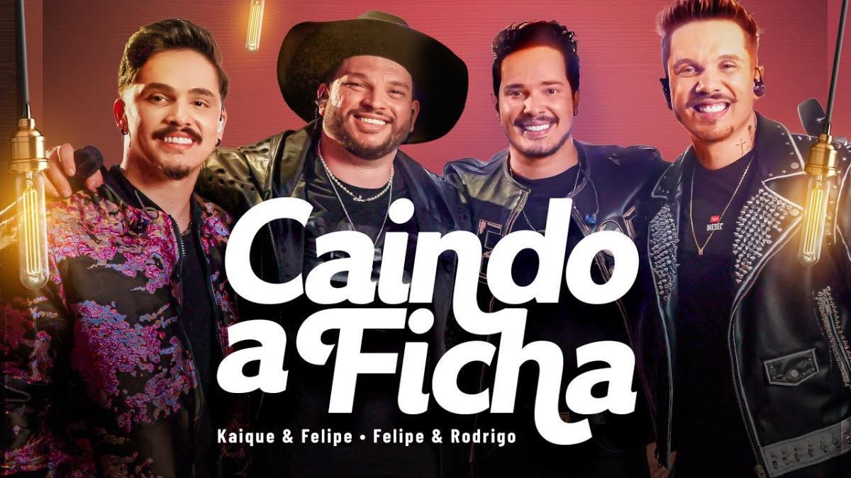 Caindo a Ficha - Kaique e Felipe, Felipe & Rodrigo - Música e Letra