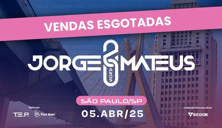 Agenda Jorge e Mateus Abril 2025