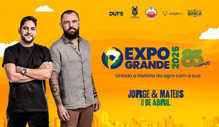 Agenda Jorge e Mateus Abril 2025