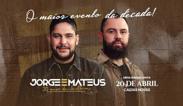 Agenda Jorge e Mateus Abril 2025