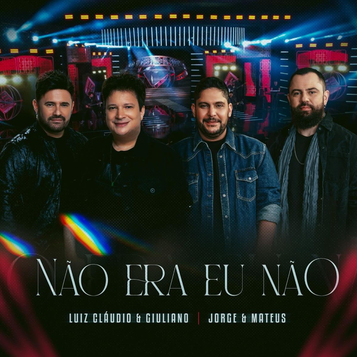 Jorge & Mateus se unem a Luiz Cláudio & Giuliano em canção inédita