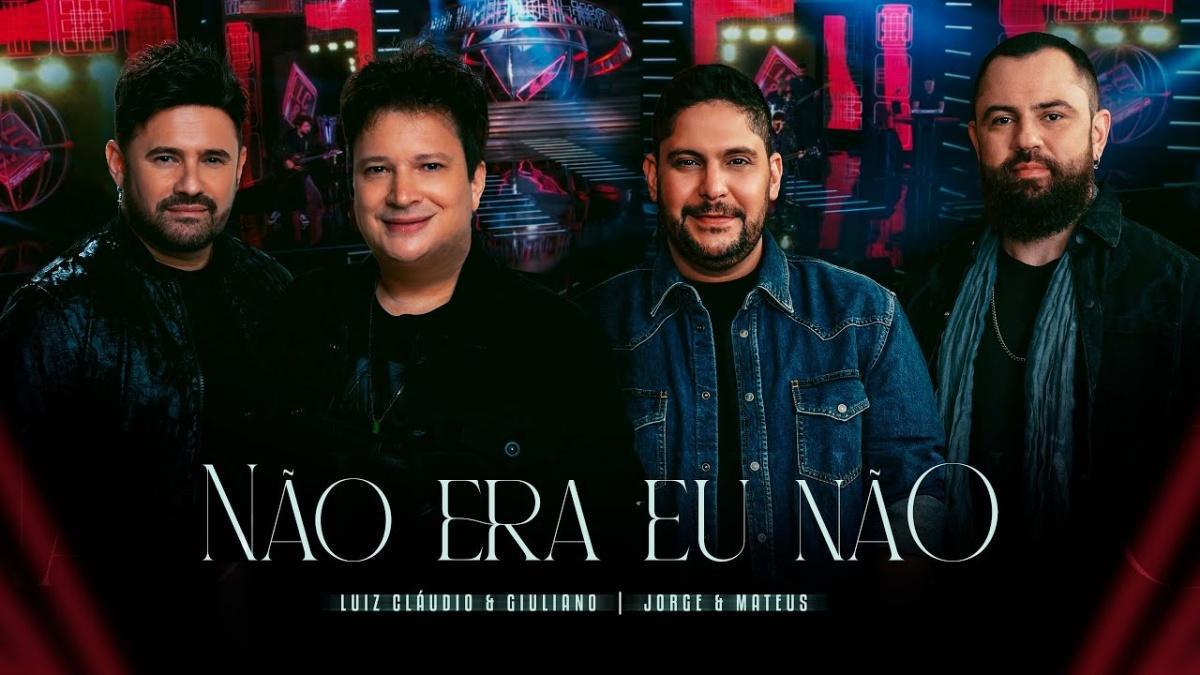 NÃO ERA EU NÃO - Luiz Cláudio & Giuliano, ‪Jorge e Mateus‬ - Música e Letra