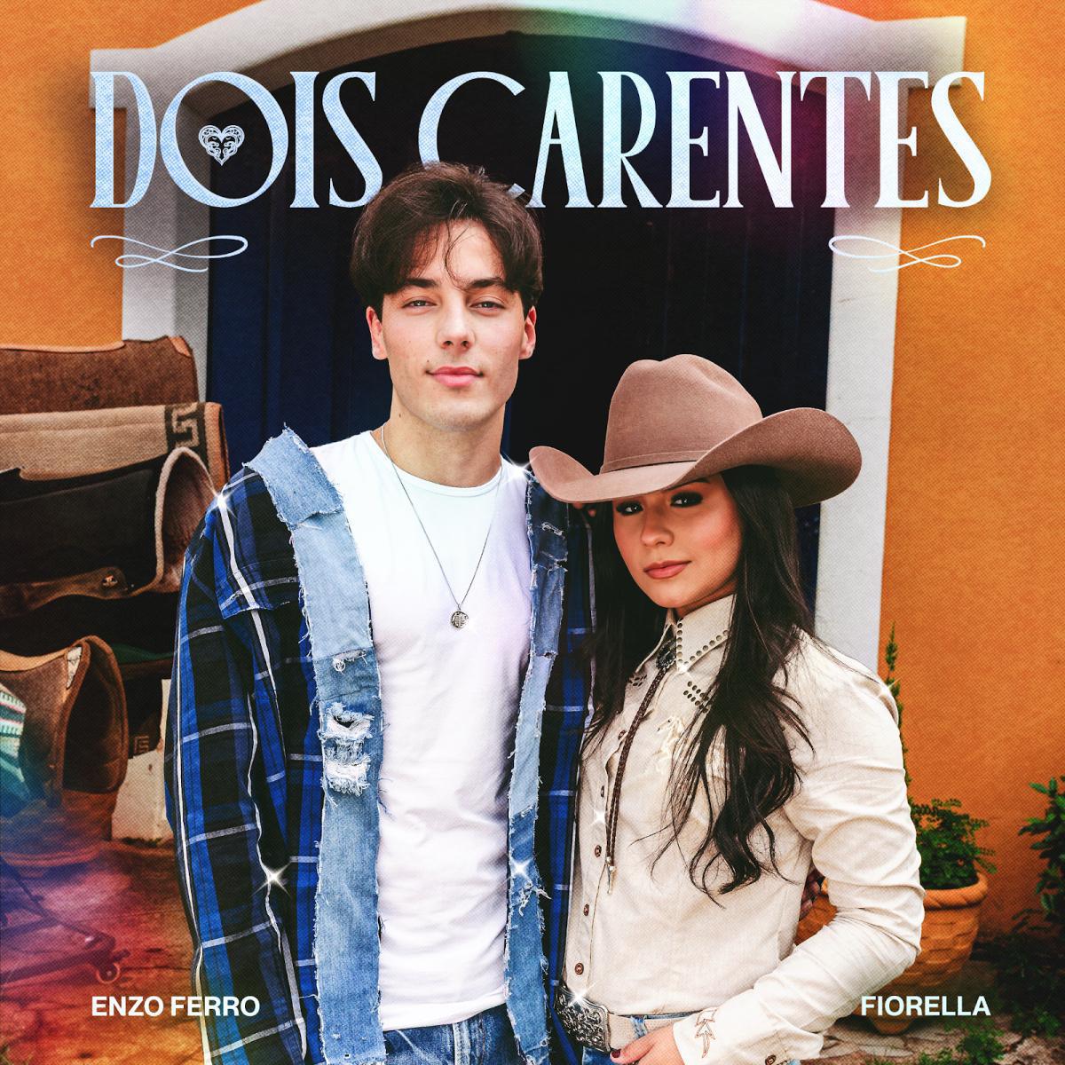 Em clima de romance, Enzo Ferro e Fiorella lançam "Dois Carentes"