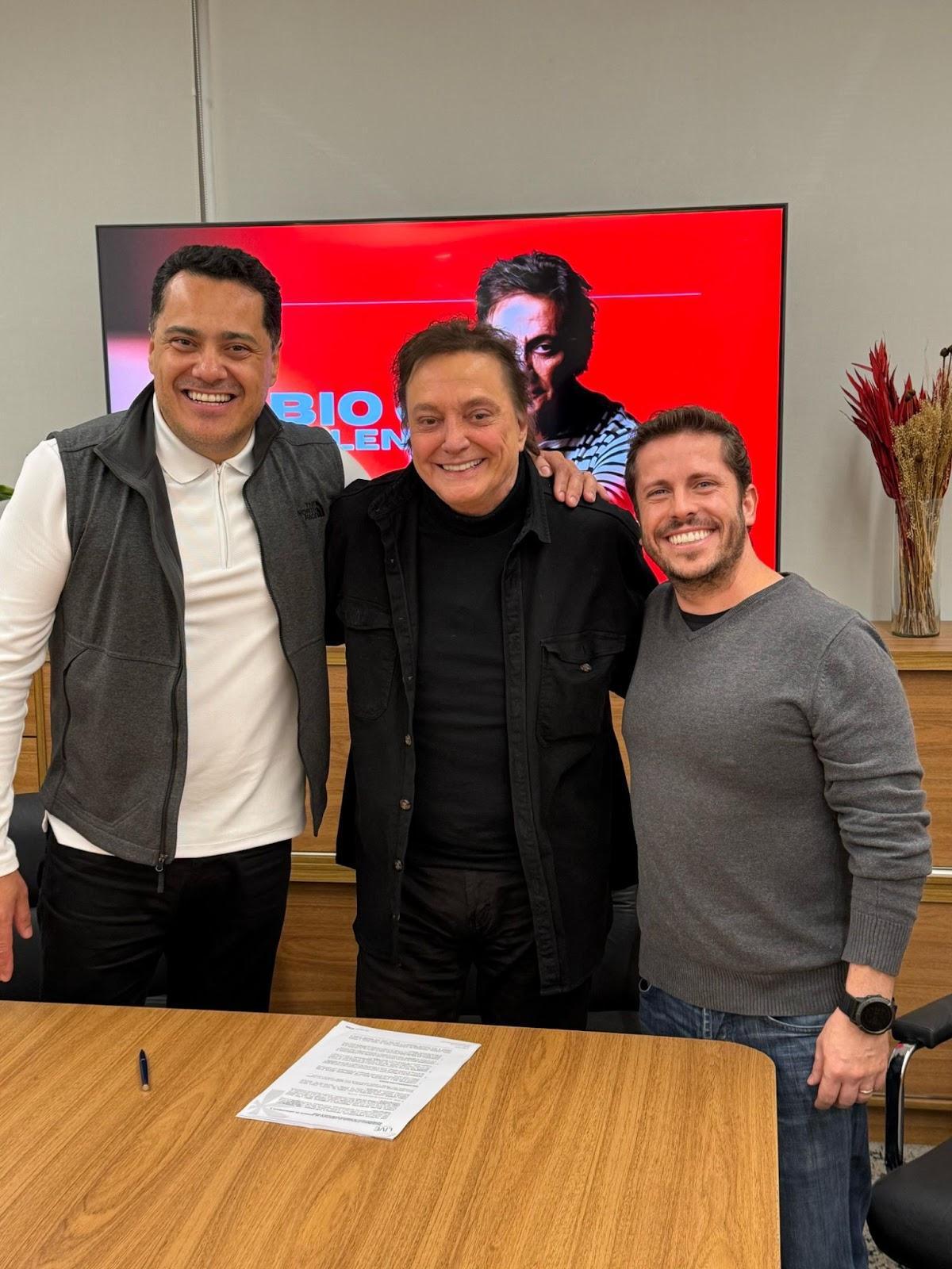 Grupo Live anuncia Fábio Jr. em seu casting artístico Grupo Live anuncia Fábio Jr. em seu casting artístico