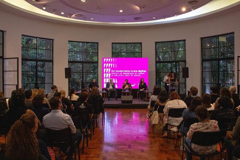 Secretaria de Cultura e Economia Criativa da Cidade de São Paulo celebra convênio de R$ 4,4 milhões com a Finep para projeto de preservação e digitalização de acervo da Biblioteca Mário de Andrade Secretaria de Cultura e Economia Criativa da Cidade de São Paulo celebra convênio de R$ 4,4 milhões com a Finep para projeto de preservação e digitalização de acervo da Biblioteca Mário de Andrade