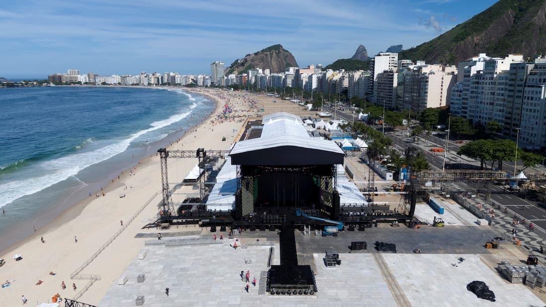 Lady Gaga prepara megapalco para Copacabana, maior que o usado por Madonna