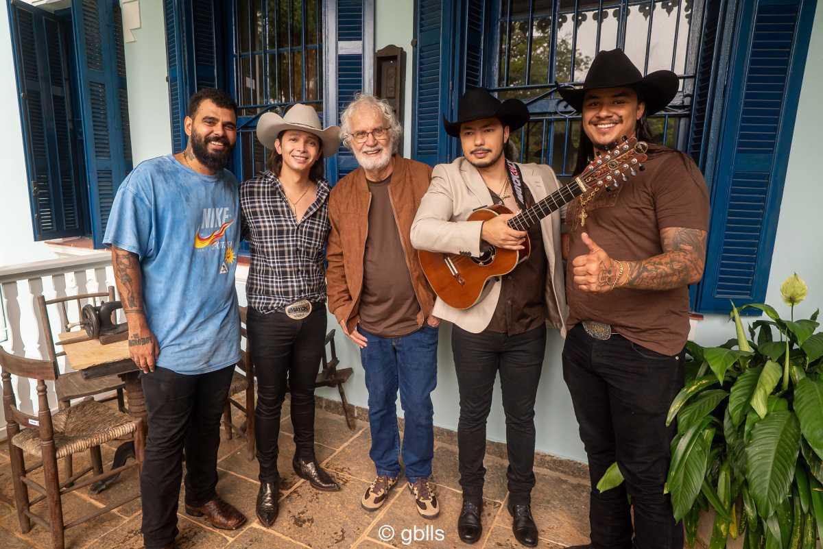 Us Agroboy anuncia lançamento "Fotos Antigas" em parceria com Renato Teixeira e Mayck e Lyan