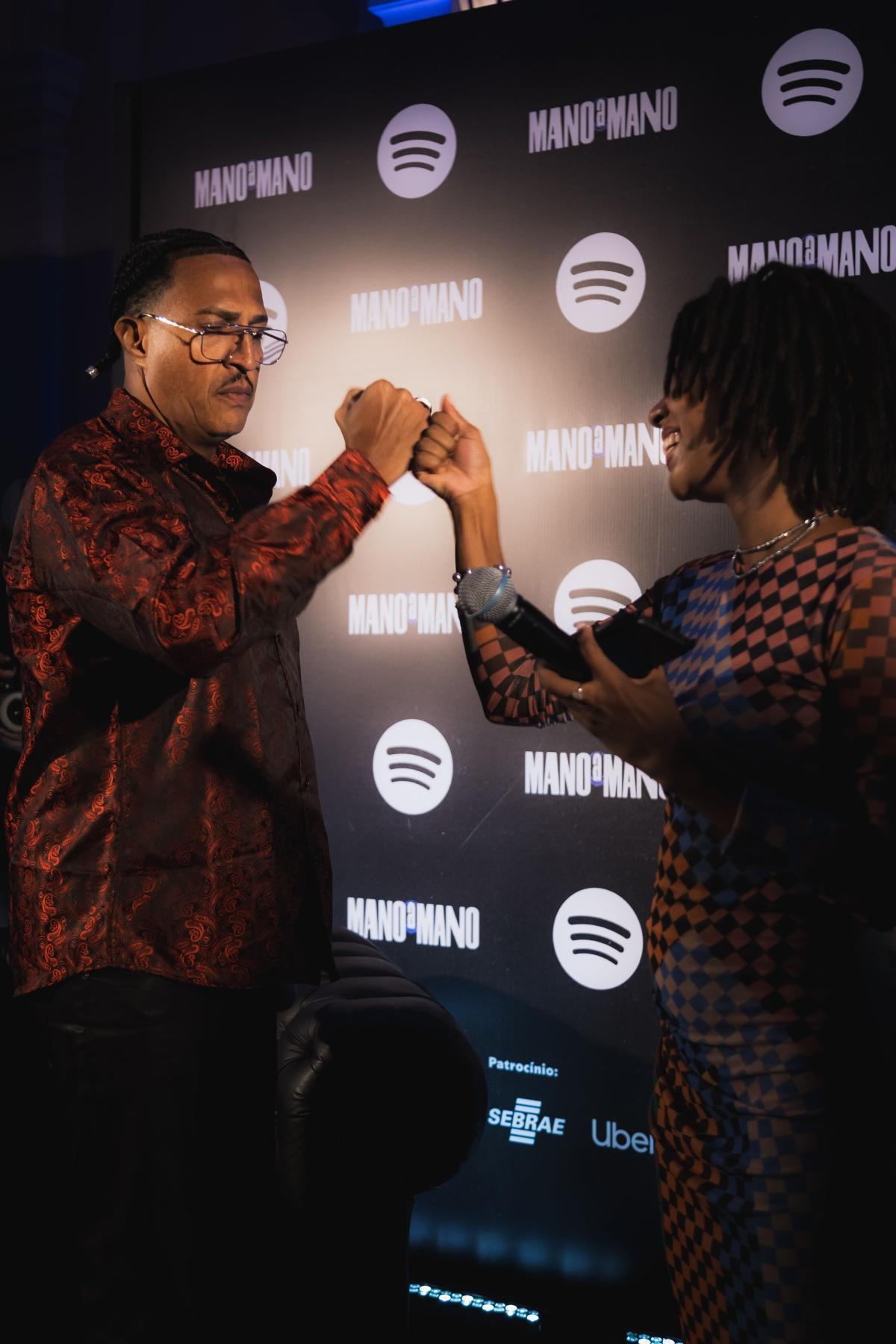 Mano Brown e Spotify celebram nova temporada de Mano a Mano em noite especial no Museu das Favelas Mano Brown e Spotify celebram nova temporada de Mano a Mano em noite especial no Museu das Favelas