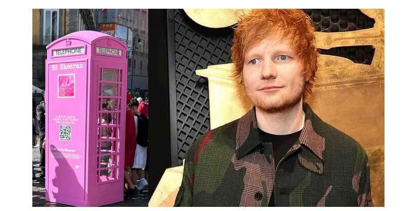 Ed Sheeran instala cabines telefônicas ao redor do mundo para promover novo álbum