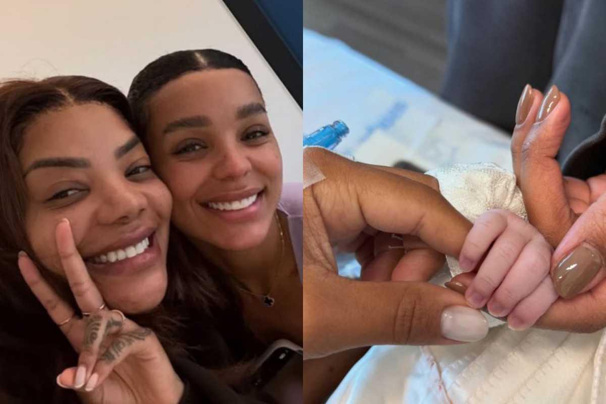 Nasce Zuri, primeira filha de Ludmilla e Brunna Gonçalves, nos Estados Unidos