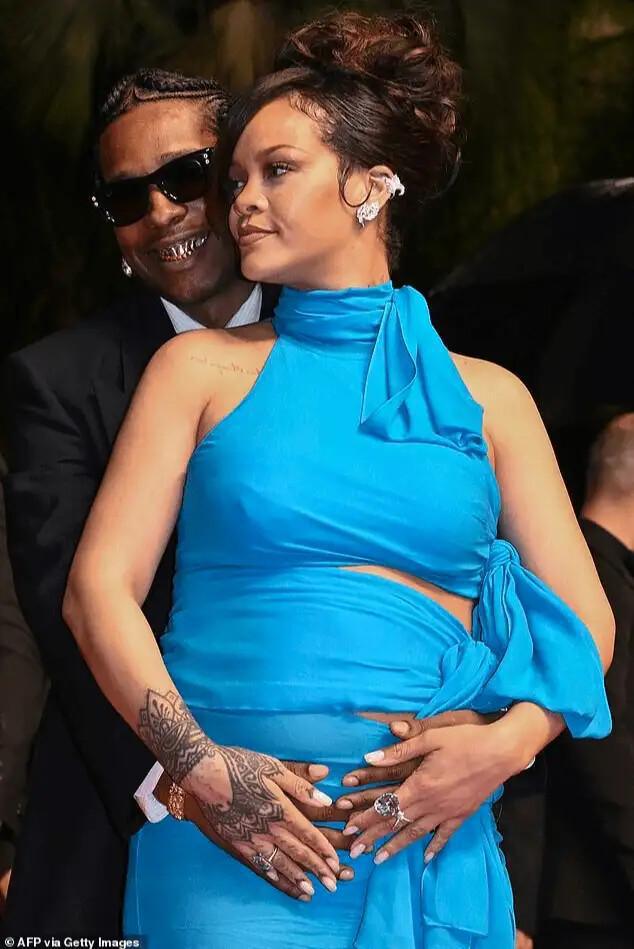 Elegância à prova d’água: Rihanna e A$AP Rocky viram destaque em Cannes: Veja as fotos