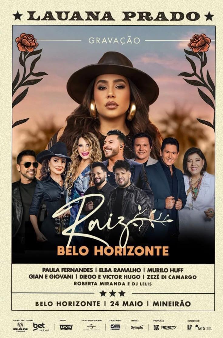 Lauana Prado anuncia todas as participações especiais do "Raiz Belo Horizonte" deste sábado