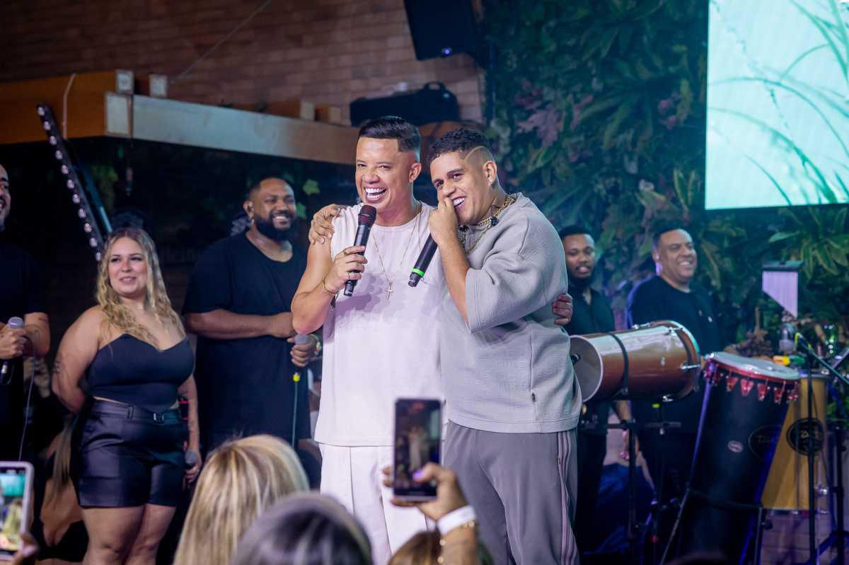 Ricardinho Lima grava audiovisual ‘Um lugar lindo’ com nomes de peso do samba e pagode
