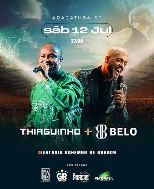 Agenda Thiaguinho Julho 2025